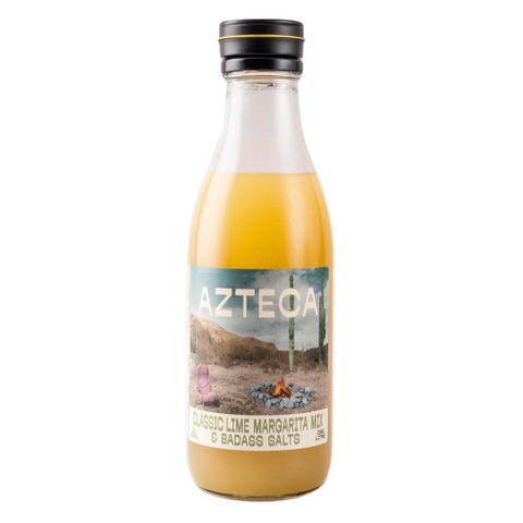Azteca Classic Lime Margarita 1 Litre Mix & Badass Salts