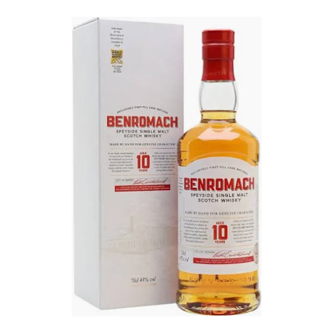 Benromach 10 Year Old Single Malt Whisky 700ml