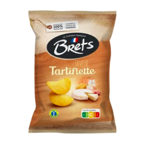 Brets Chips Tartiflette (Bacon, Potato, Cheese) 125gram