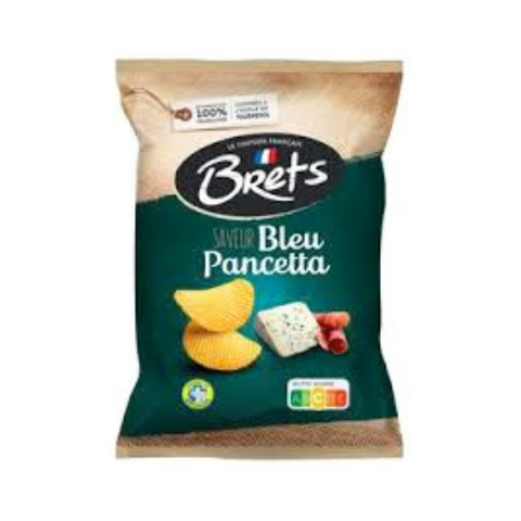 Brets Chips Pancetta Blue Cheese 125gram