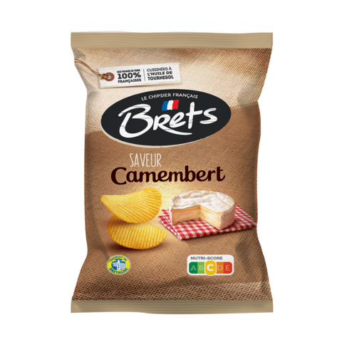 Bret's Chips Camembert 125gram