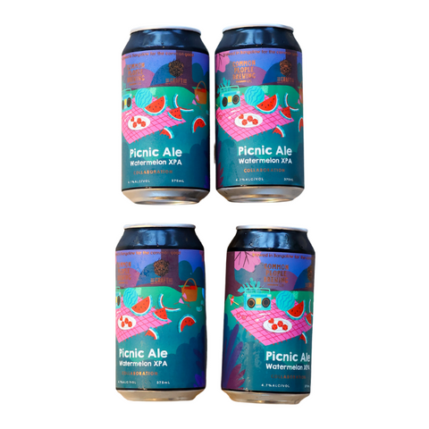 Common People Brewing Co. x Craft Picnic Ale Watermelon XPA 375ml 4PK