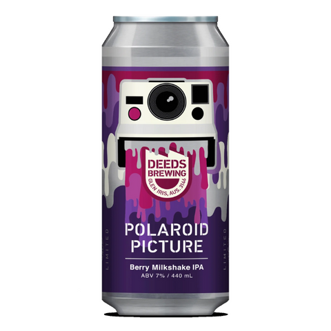 Deeds Brewing Polaroid Picture Berry Milkshake IPA 440ml