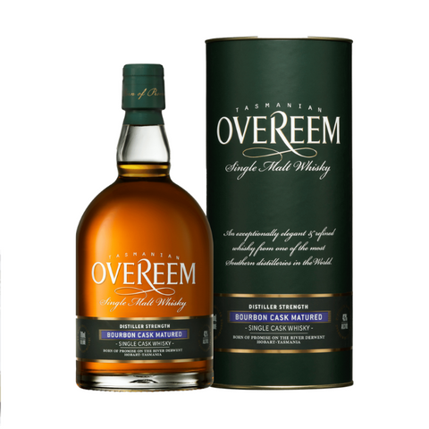 Overeem Single Malt Bourbon Cask Matured Distiller Strength 700ml