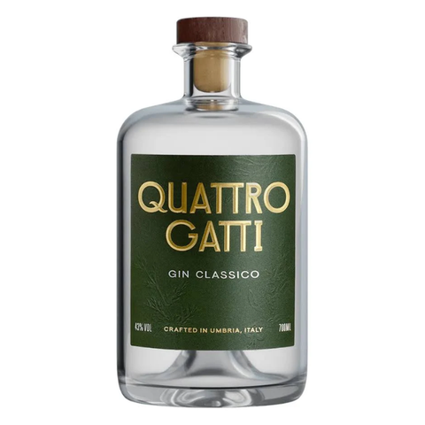 Quattro Gatti Classic Dry Gin 700ml