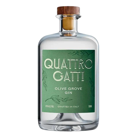 Quattro Gatti Olive Grove Gin 700ml