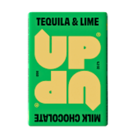 Up-Up Fresh Tequila & Lime Milk Chocolate 130 gram