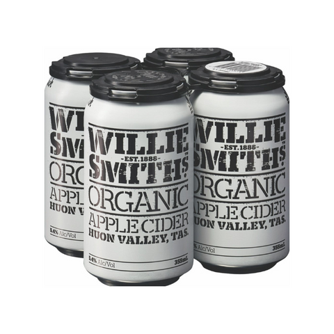 Willie Smiths Organic Cider 4 Pack Cans