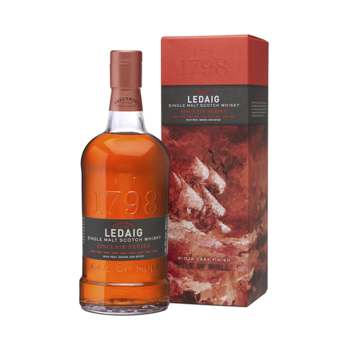 Tobermory Ledaig Sinclair Rioja Cask Finish Single Malt Whisky 700ml