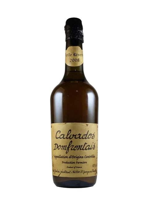 Victor Gontier Calvados Domfrontais 2008 750mL