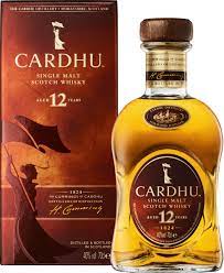 Cardhu 12 Year Old Single Malt Whisky 700ml