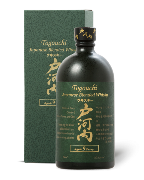 Togouchi Whisky 9 Year Old Blend 700mL