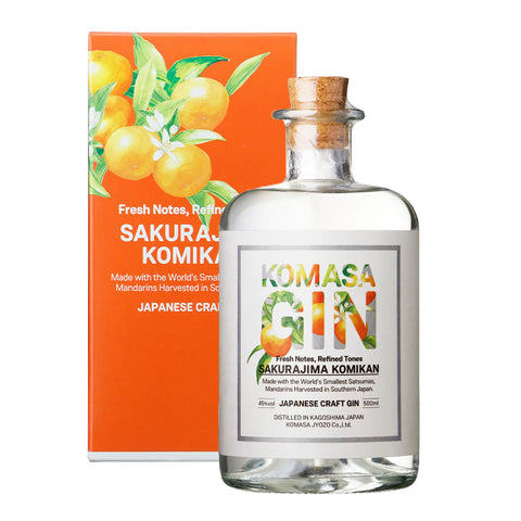 Komasa Komikan (Mandarin) Japanese Gin 500mL