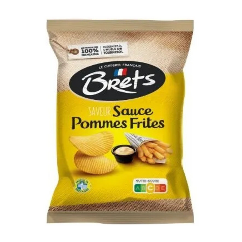 Brets Chips Pommes Frites Sauce 125 gram