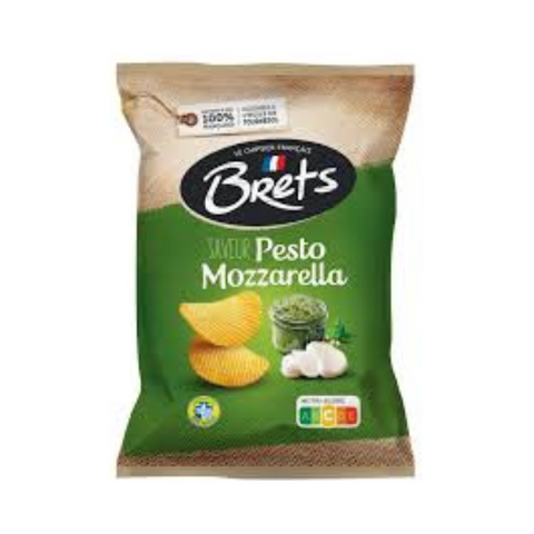 Brets Chips Pesto Mozzarella 125 gram