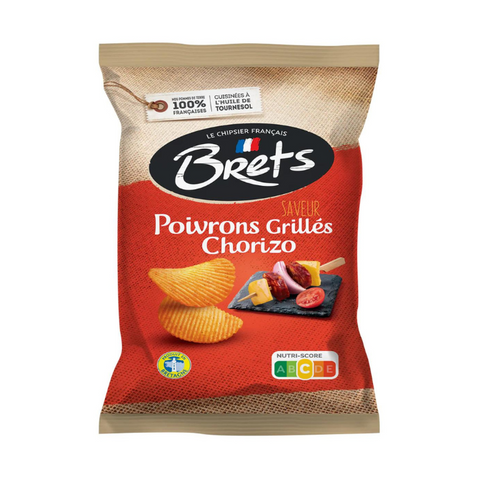 Brets Chips Grilled Chorizo 125 gram