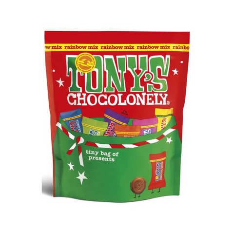 Tony's Chocolonely Christmas Pouch 180gram