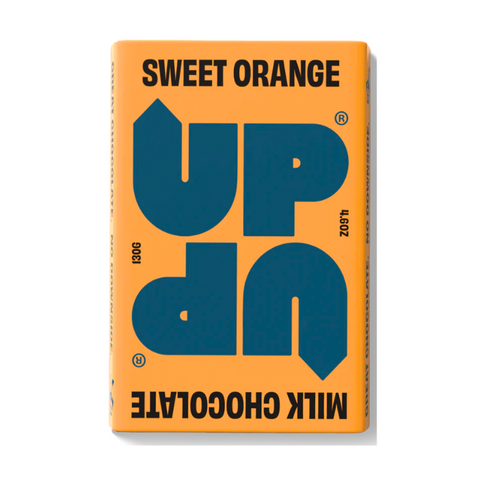 Up-Up Sweet Orange Milk Chocolate 130 gram