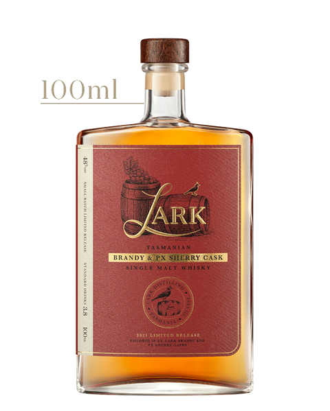 Lark Limited Brandy & PX Sherry Whisky 100ml