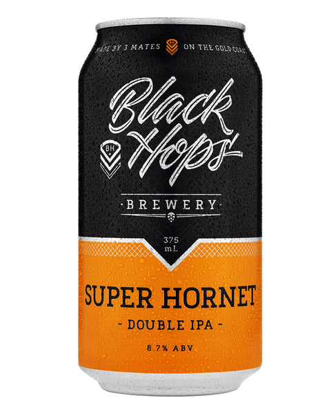 Black Hops Brewing Super Hornet DIPA 375mL