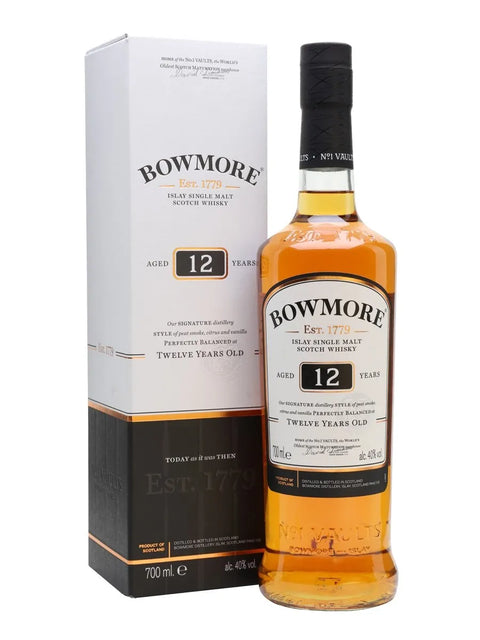 Bowmore 12 Year Old Islay Whisky 700ml