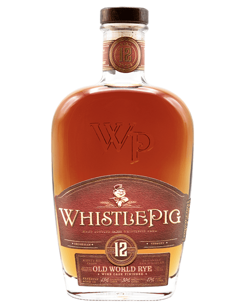 WhistlePig 12 Year Old Old World Rye Whiskey 750mL