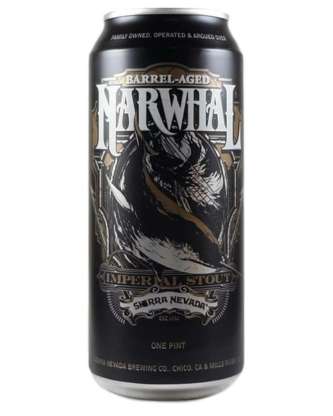 Sierra Nevada Barrel Aged Narwhal Imperial Stout 473mL