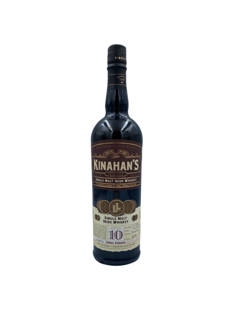 Kinahan's Single Malt Irish Whiskey 10YO 700mL