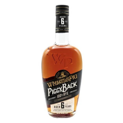 WhistlePig "PiggyBack" 6 Year Old Rye Whisky 700ml